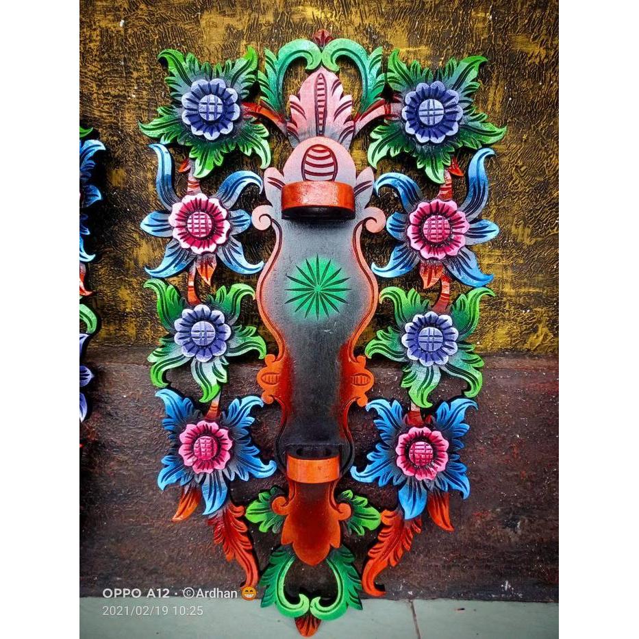 blawong keris isi 1 ukiran kembangan jepara