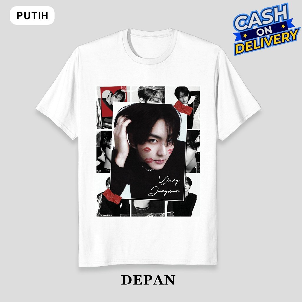 Baju Kaos Tshirt En Initial " JUNGWON V2 " Sunghoon Sunoo Jake Niki Jay Heeseung ENHYPEN Kaos Wanita