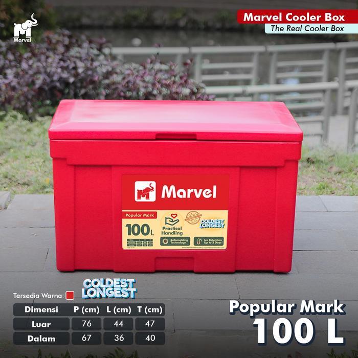 MarvelCooler 100 Ltr Popular Mark (CoolBox - IceBox - Es box)
