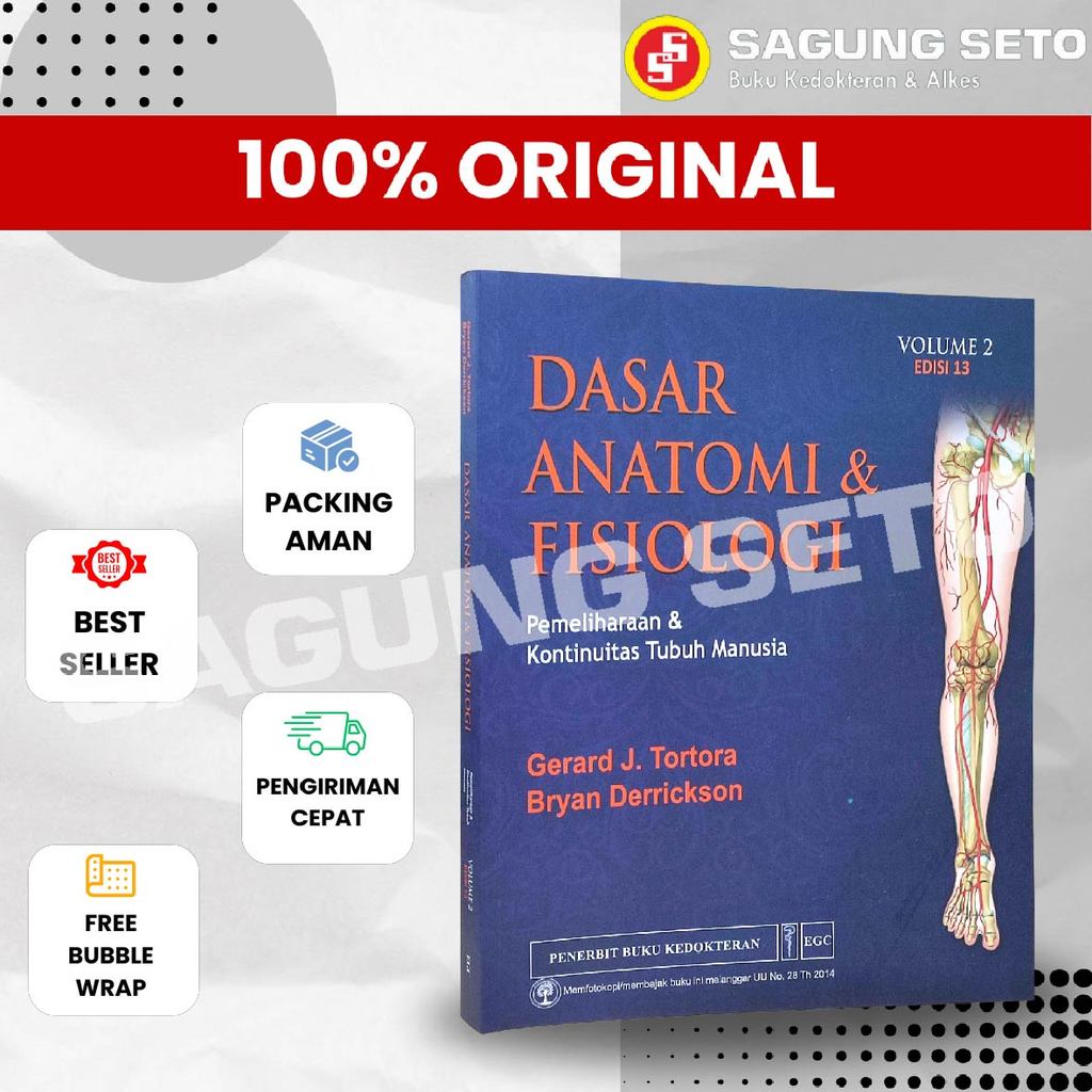 DASAR ANATOMI DAN FISIOLOGI TORTORA VOL 2 EDISI 13