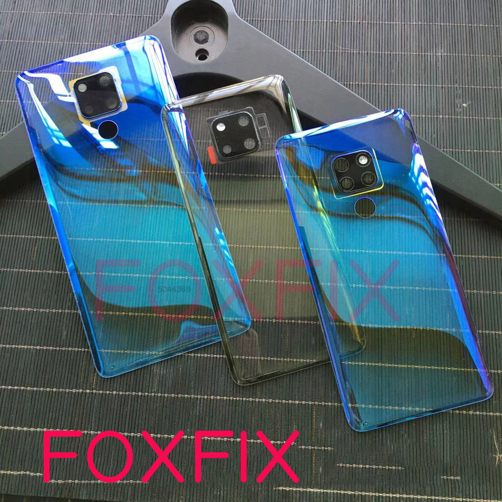 Clear Back Cover For Huawei Mate 20X 20 Pro Battery Door Panel Rear Housing Case With Camera Lens Re
