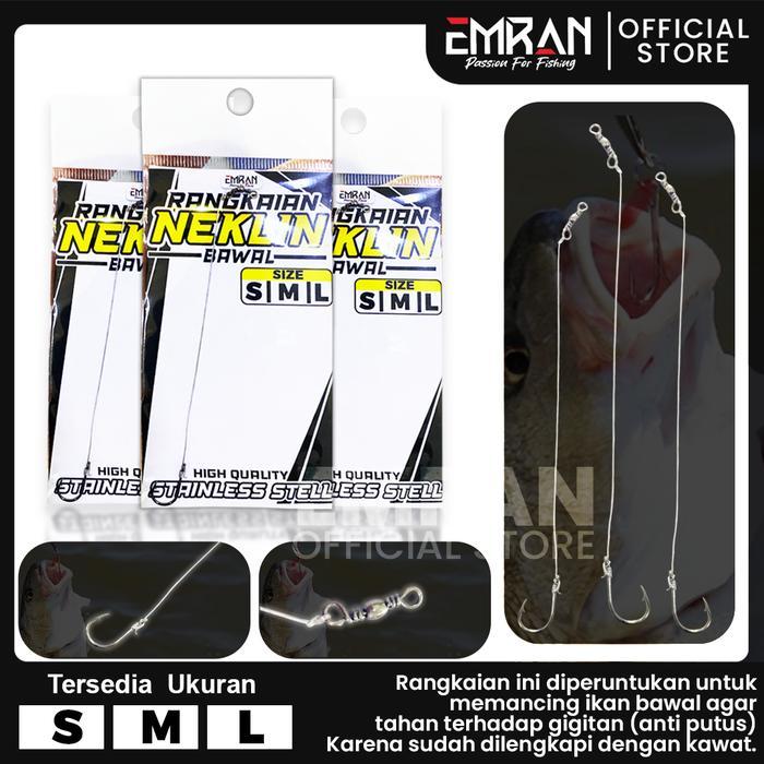 Rangkaian Kail Pancing Bawal Neklin - S