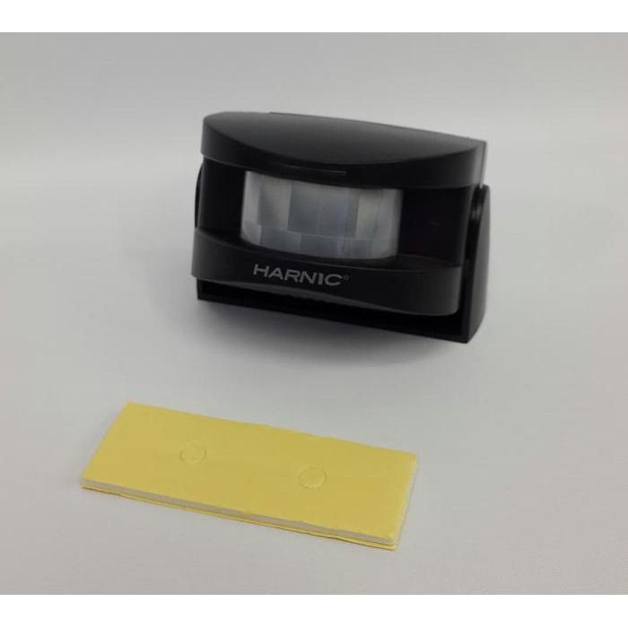 Bell sensor gerak + alarm HELES - Hitam