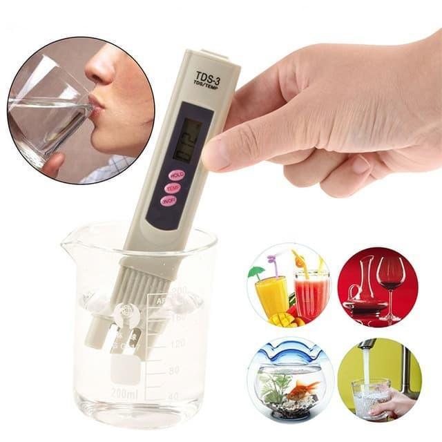 FLOWLAB Alat Ukur PH Air Minum Terbaik Digital / Paket Alat Cek PH Air dan TDS - TDS