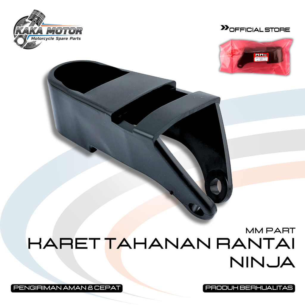 KARET TAHANAN RANTAI NINJA – Bantalan Karet Penahan Swing Arm Tatakan Rantai Ninja R / Ninja RR