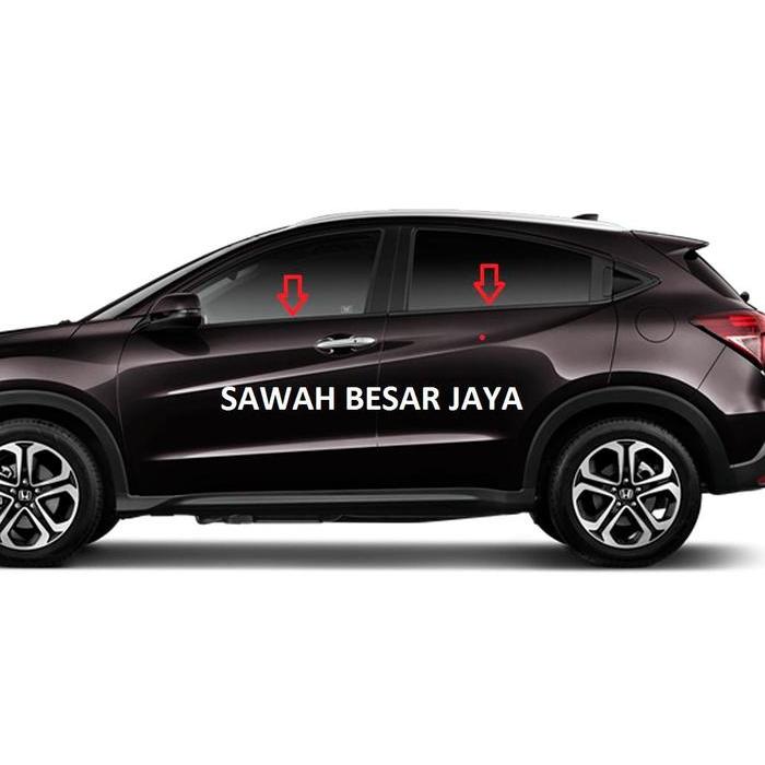 Weather Strip Karet Pelipit Plipit List Lis Garnish Bawah Kaca Pintu Luar Honda HRV HR-V S E Prestig