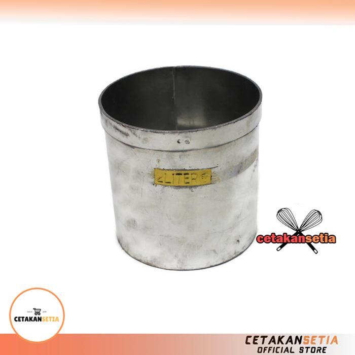 Literan Beras 2 Liter | Literan Beras Kaleng