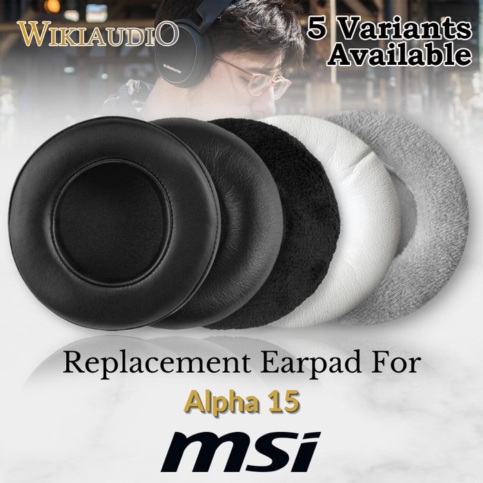 Earpad Ear Cushion MSI Alpha 15 Alpha15 Alpha-15 Busa Foam Bantalan Pad