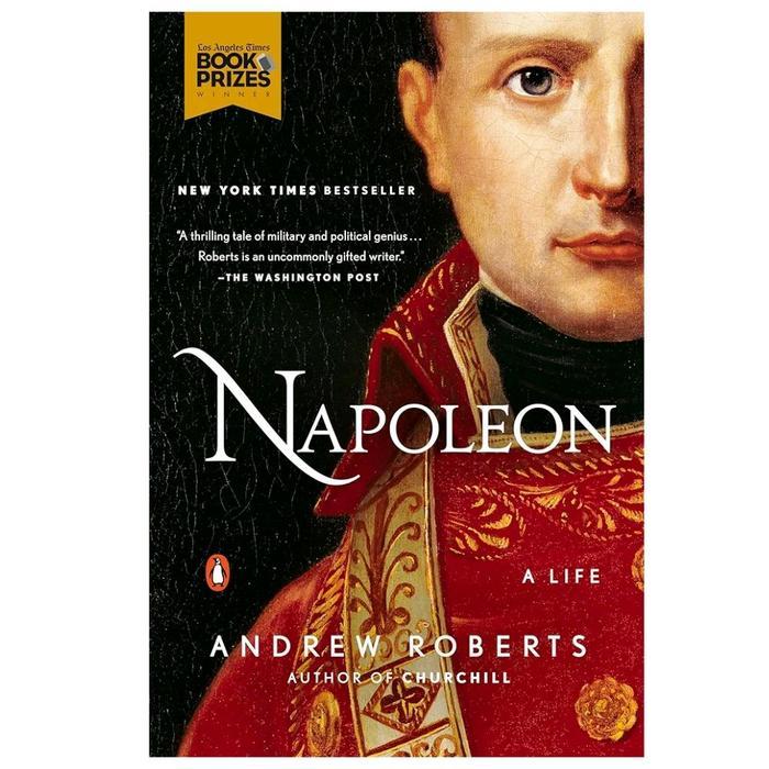 NAPOLEON A LIFE ANDREW ROBERTS BOOK PRIZES WINNER - SOFTCOVER, UK/A5 KECIL