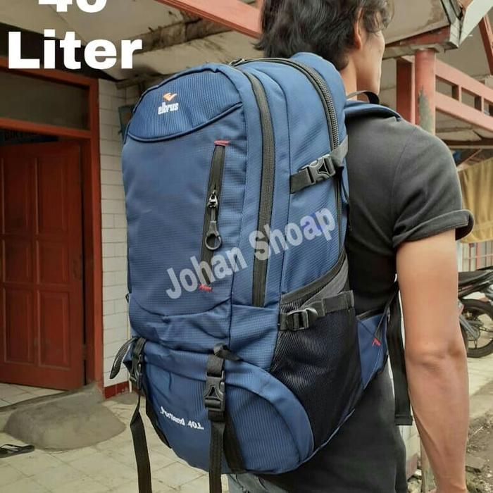 Tas ransel gunung 40 liter-Tas gunung-Tas camping-Tas carrier - Hitam