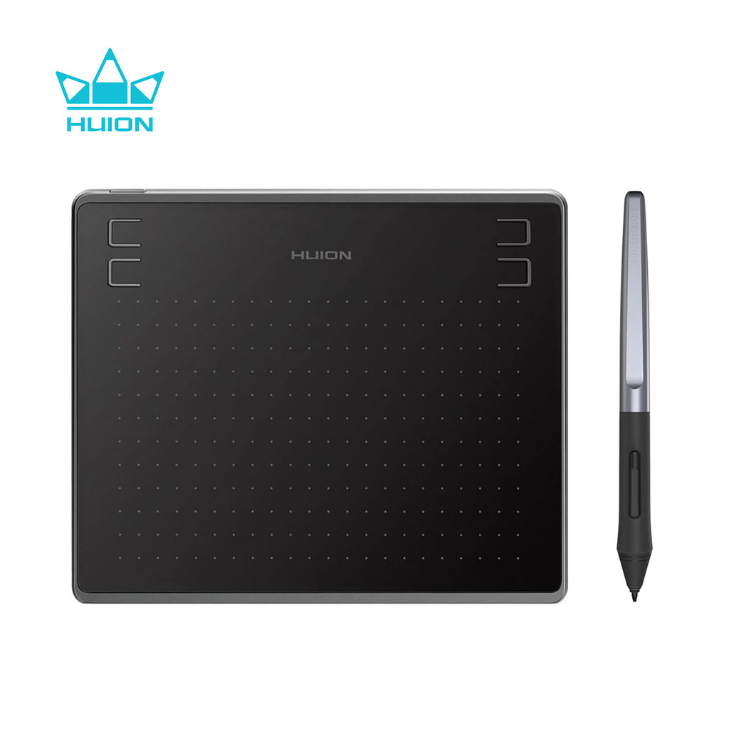 HUION HS64 Graphic Tablet 6In Drawing Tablets gital Pen Pad Writing Drawing Board 8192 Stylus for An