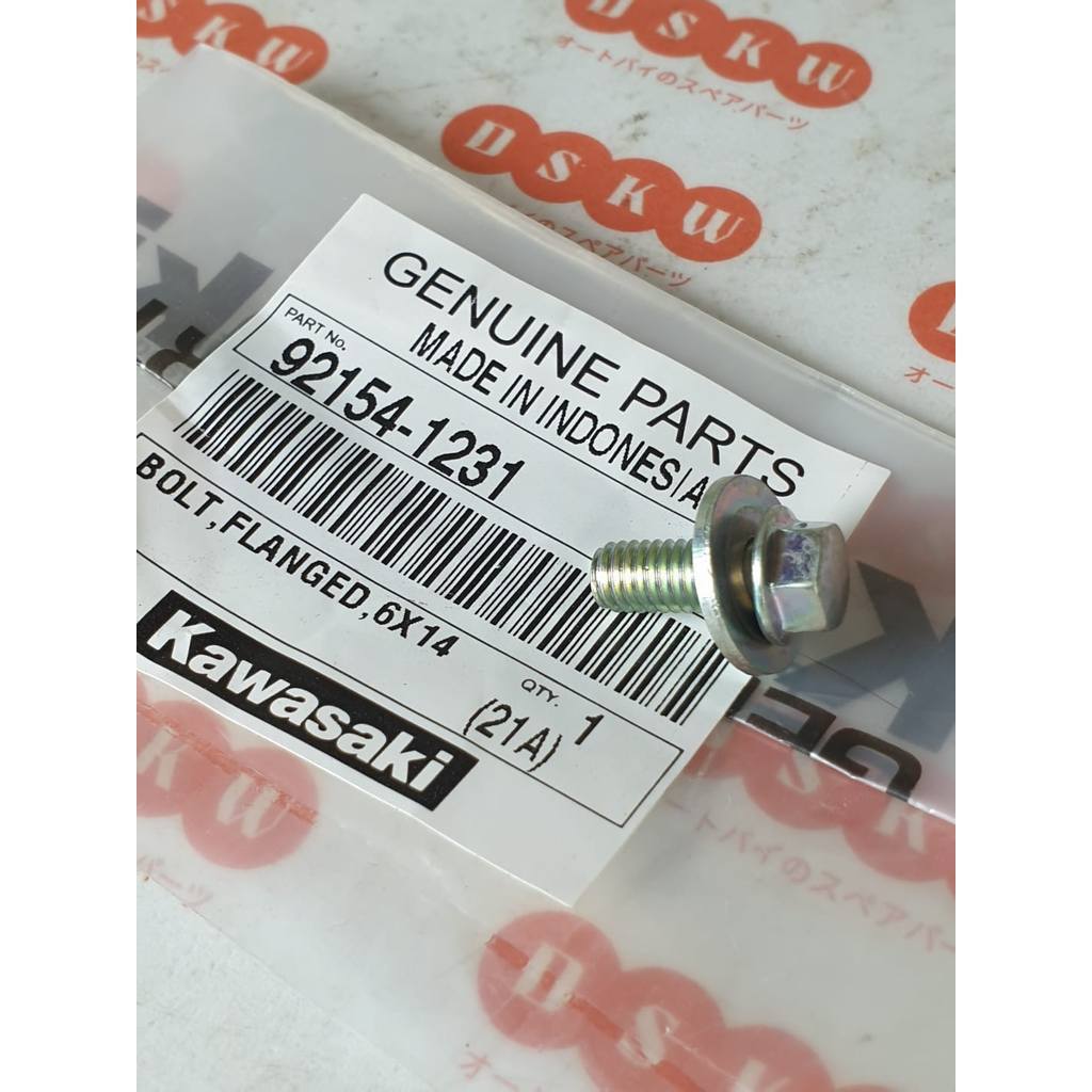 Baut Flange Ring 6x14 KGP 92154-1231