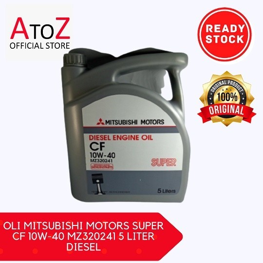 OLI MITSUBISHI MOTORS SUPER CF 10W-40 MZ320241 5 LITER DIESEL