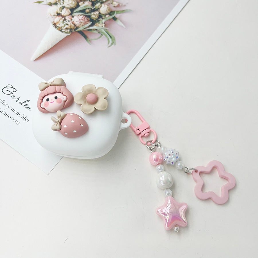 cartoon Cover For SoundPEATS Air5 /Air5 Lite /Air3 Pro/Free2 Classic/True Air2/MiNi Pro HS Silicone 