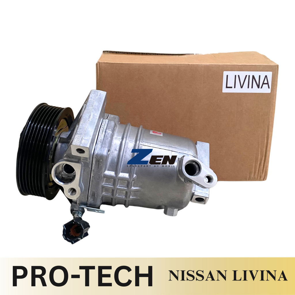 KOMPRESOR COMPRESSOR AC NISSAN GRAND LIVINA NEPEL PISAH PROTECH