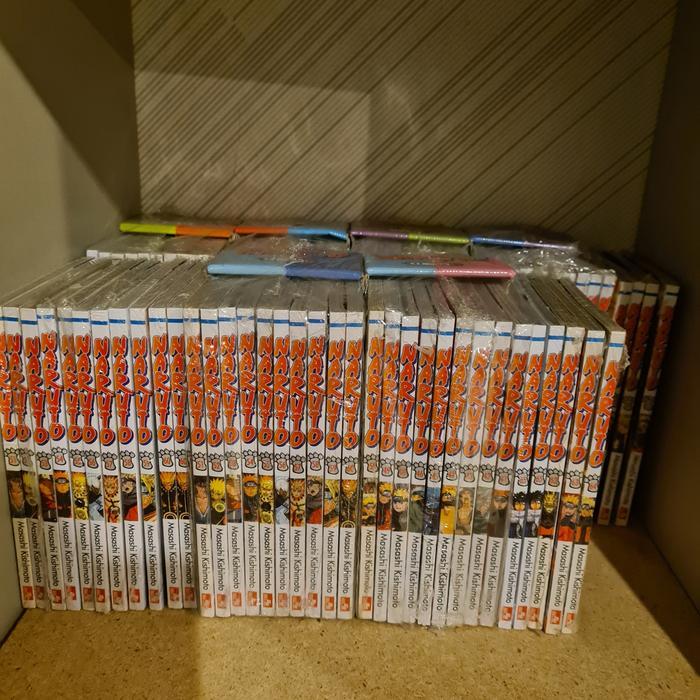 Komik Naruto cabutan vol 1-72 segel  lengkap