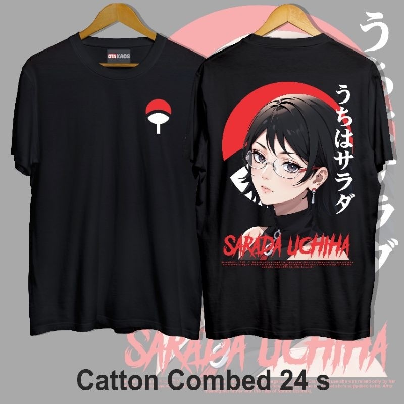 Hiruma Store | Kaos Sarada Uchiha Naruto
