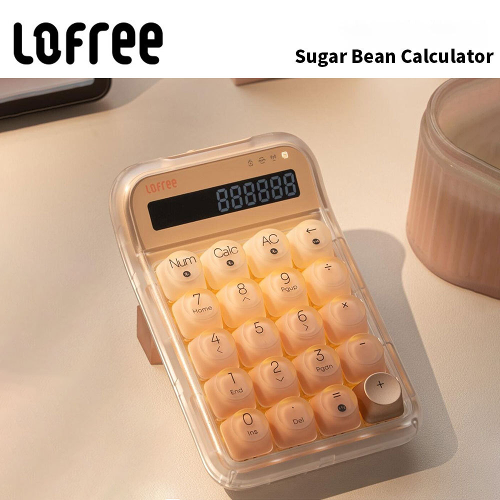 Lofree DOT Foundation Wireless Meanical Numeric Keyboard Bluetooth Stylish Girls High-Looking Comput