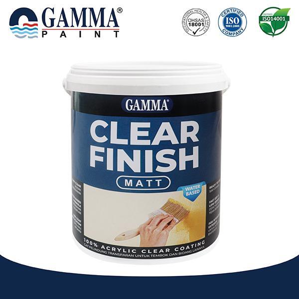 CLEAR FINISH MATT - Cat Proteksi & Coating Tembok Clear WB 2.5L
