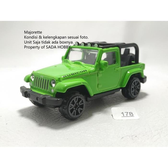 Majorette Jeep Wrangler Rubicon Hijau