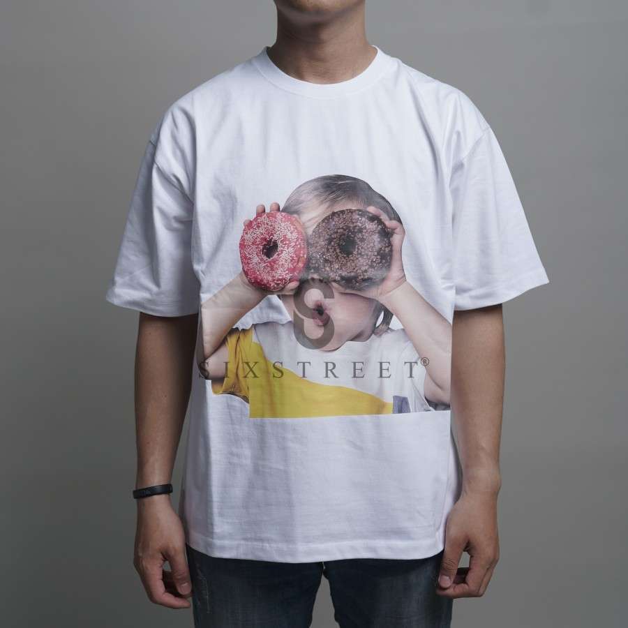 ADLV Tee Donut Vanila White
