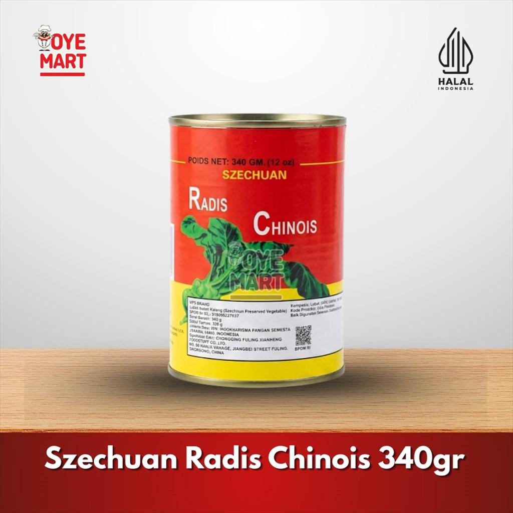 SZECHUAN RADIS CHINOIS 340 GR / LOBAK KALENG