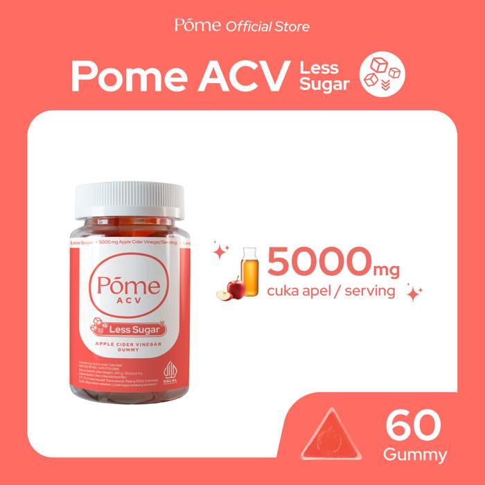 Pome ACV Less Sugar - Gummy Cuka Apel