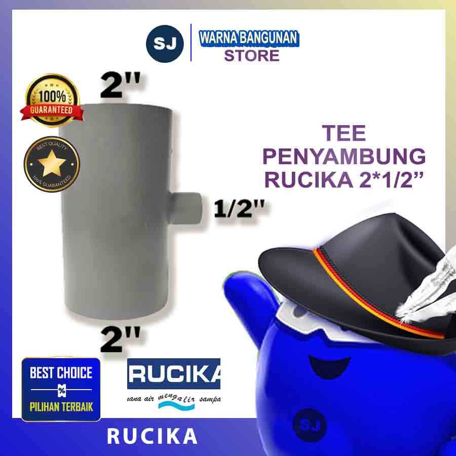 RUCIKA TEE 2 X 1/2 AW INCH RUCIKA T 2 x 1/2 AW INCH RUCIKA PENYAMBUNG