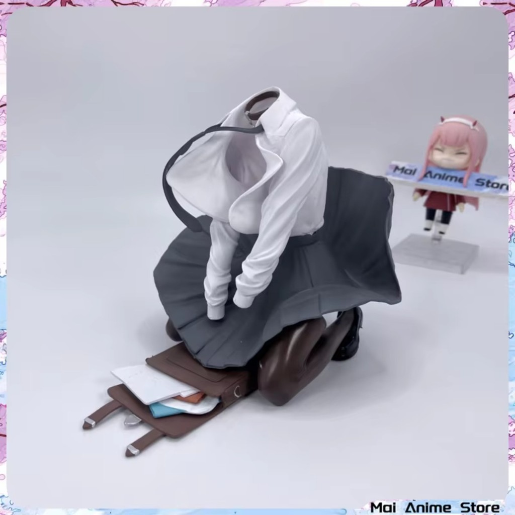 Hentai Anime Figure Jyoshikoukousei y Girl Statue Sool Uniforms Action Figurine Sculpture Desk Decor