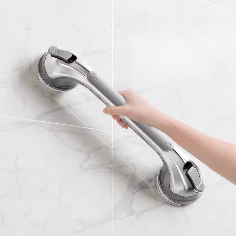 Toilet railing, toilet toilet anti-fall suction cup handle