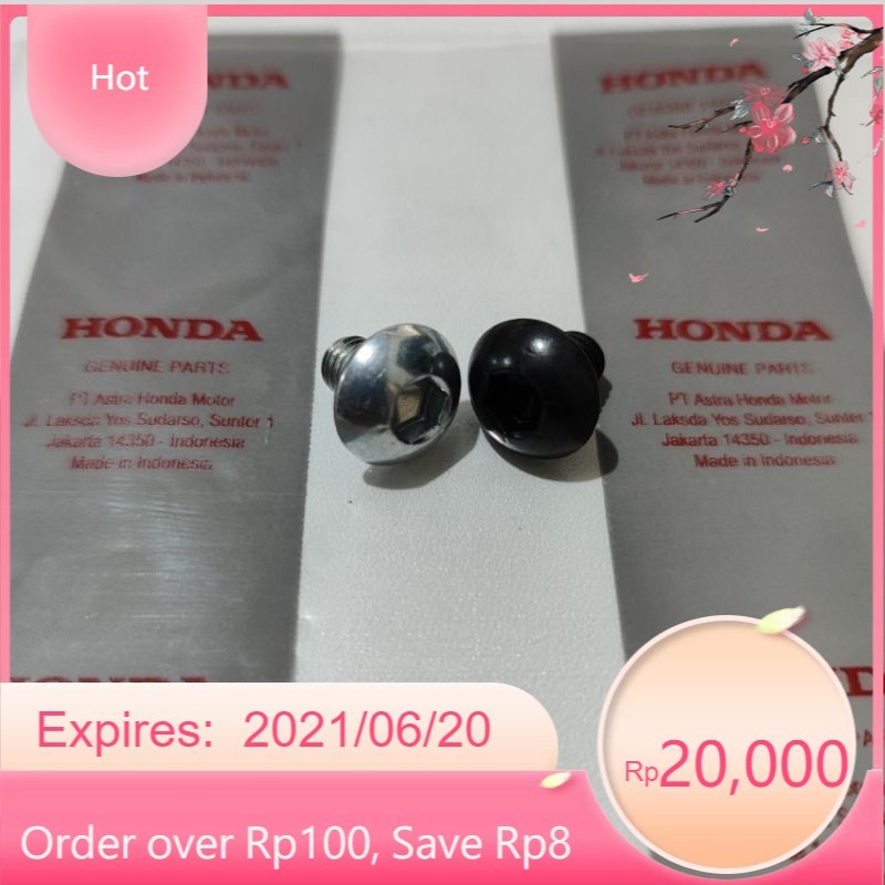 ORI BAUT BODI HONDA CRF K84 (2019-SEKARANG) M6x8 kunci L5