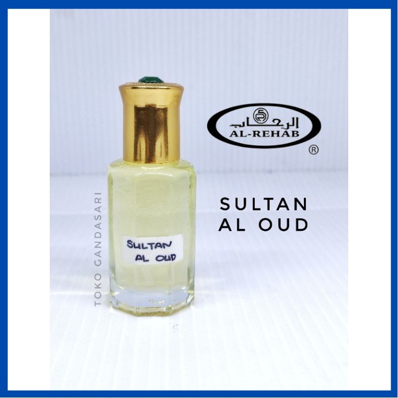Bibit Parfum AL REHAB Sultan Al Oud 12ml Murni Non Alkohol (or1)