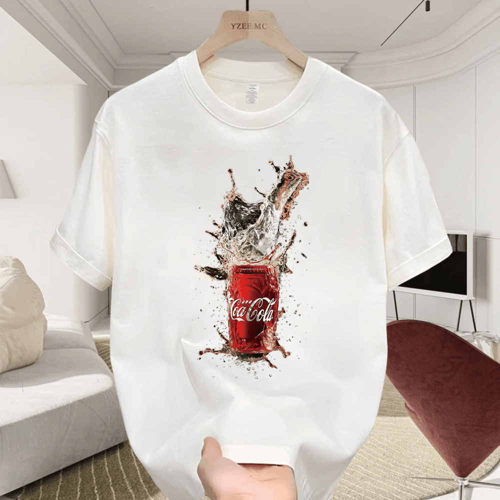 Kaos Pria [COD] | Outlets 24S Katun 100%]Model baru 2025 | Official distro atasan kaos | minuman ber