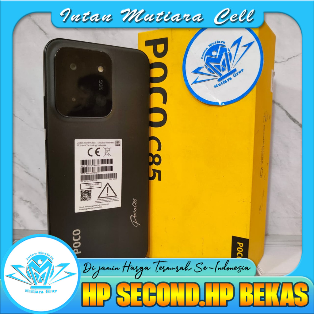 Poco C85 4G Ram 6/128GB | Ram 8/128GB | Ram 8/256GB ( Second )