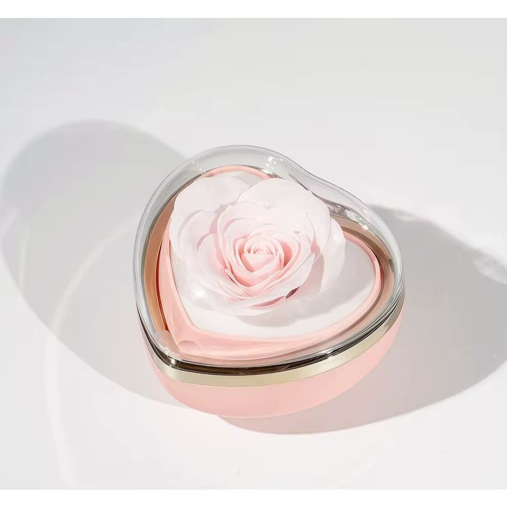 CINTA PROMISE BOX - HIDDEN JEWELRY / BOX CINCIN NIKAH LAMARAN TEMPAT KOTAK BUNGA MAWAR DIPUTAR HADIA