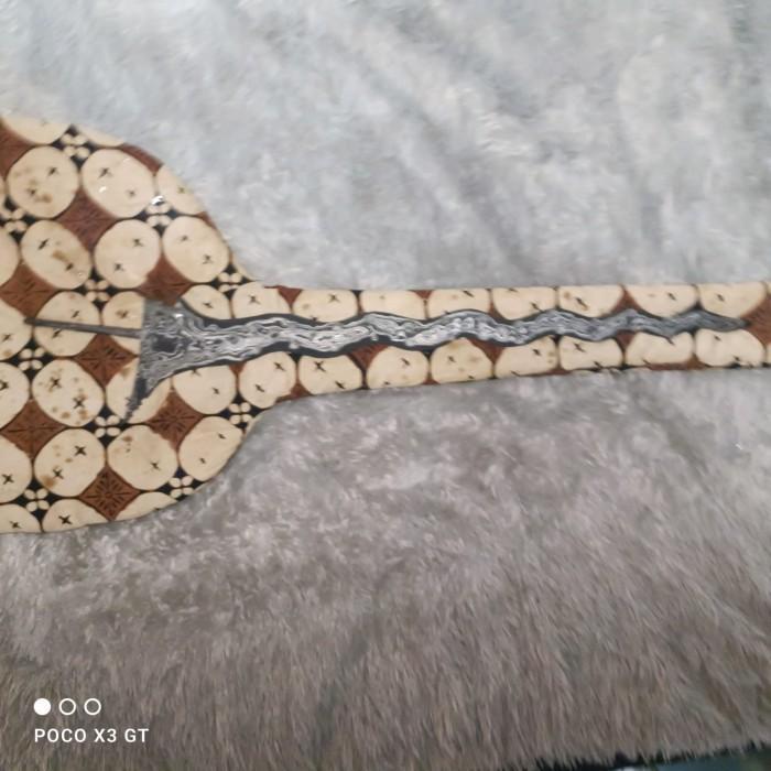 keris sengkelat pamor wahyu tumurun alusan KJM1122