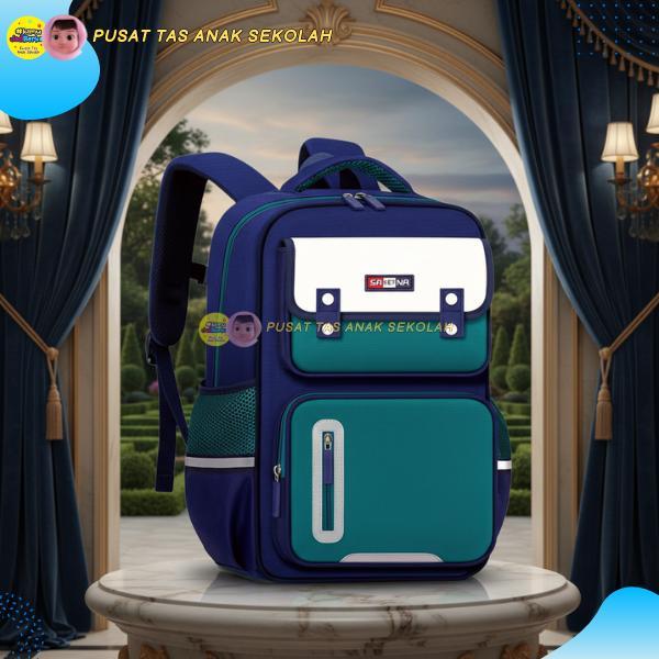 Tas Sekolah Anak Laki Laki Terbaru 2023 Ransel Sd - 2023 HIJAU + RC