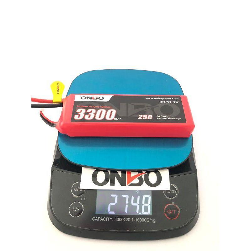 Lipo 3s 11.1v 3300mah 25-50c Onbo Power - Kapasitas Tinggi, Ringan, dan Tahan Lama - Remote, Toy, Co