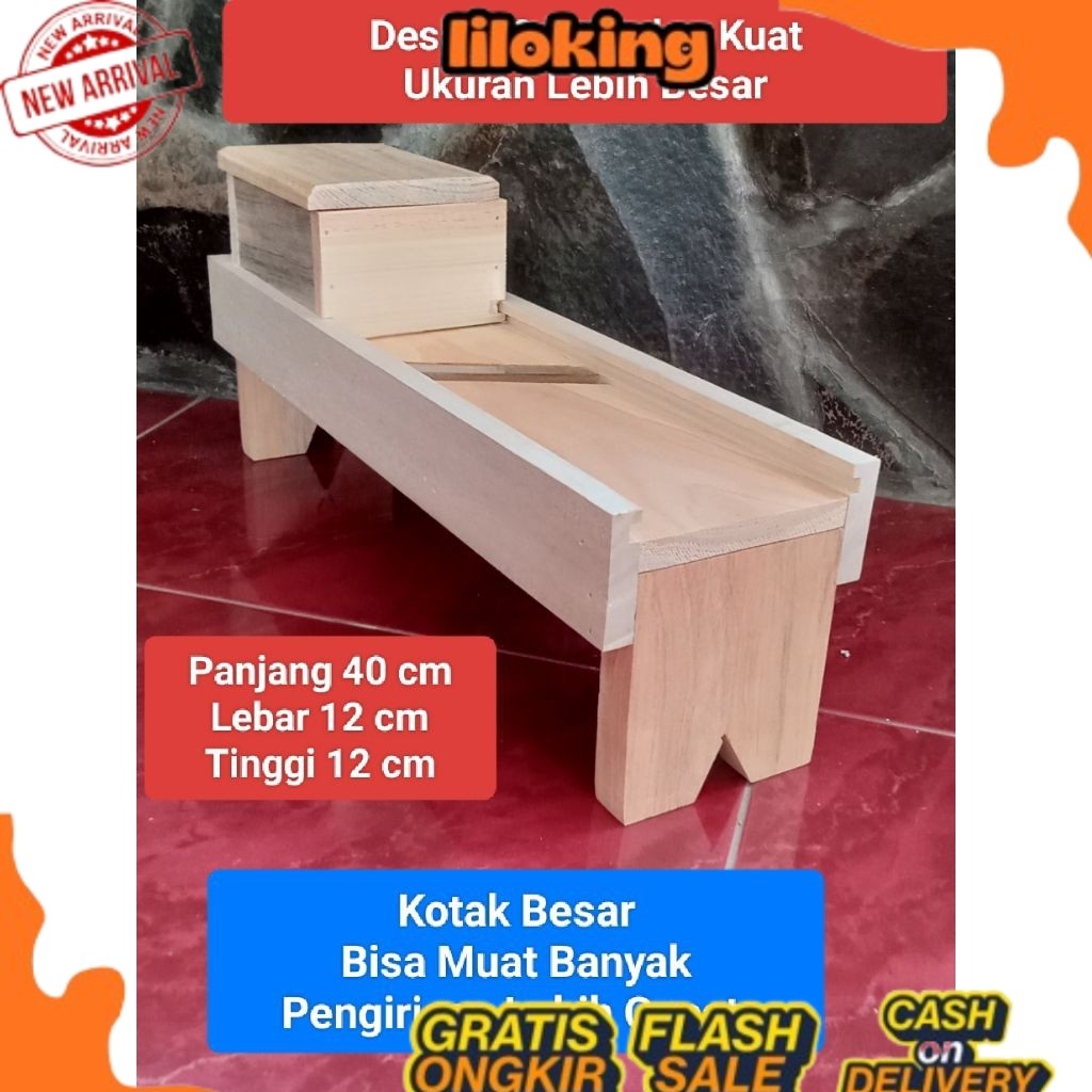 Pengiris bawang JATI BELANDA Ukuran BESAR/ Irisan bawang merah/Pengiris serbaguna WAJIB PUNYA 