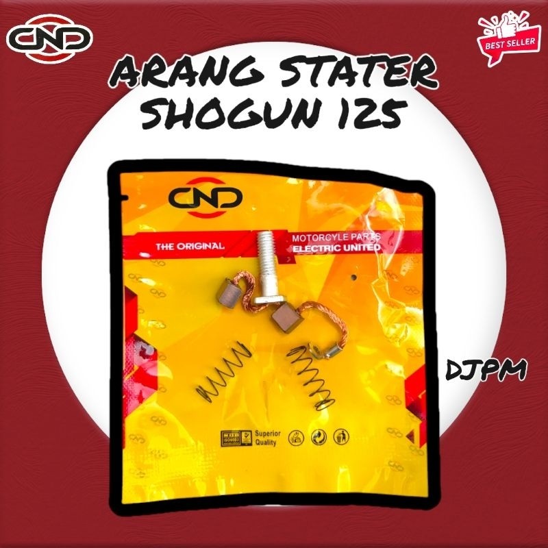 Arang Areng Stater Setater Cool Kool Dinamo Suzuki Shogun 125 Spin 125 "DND"