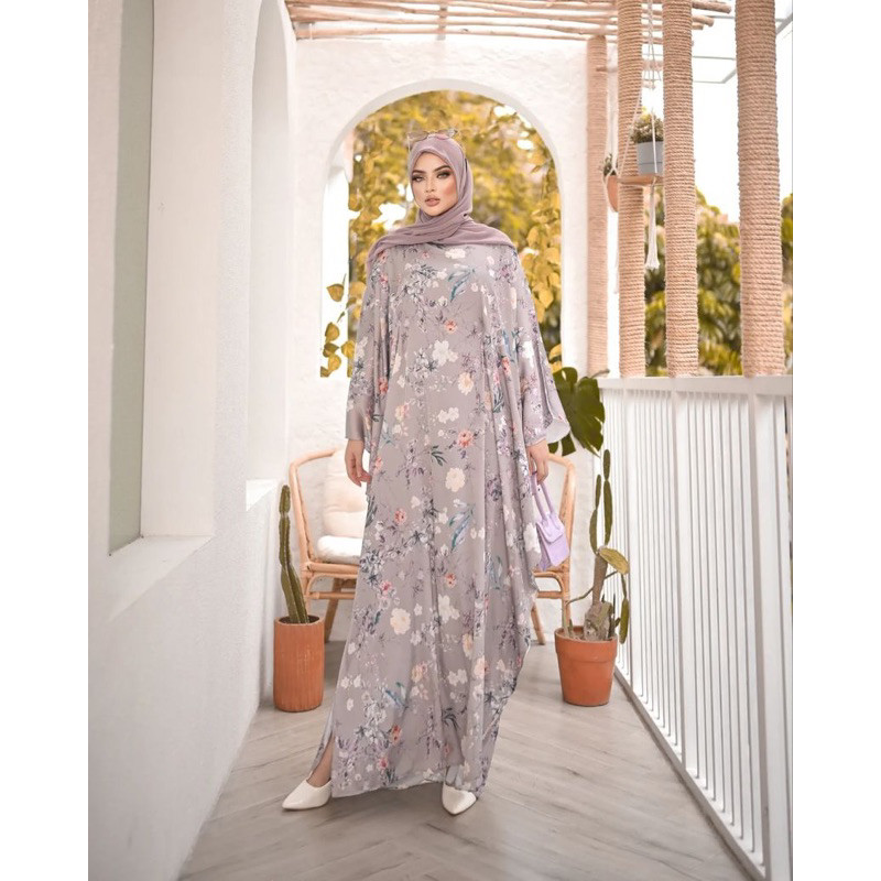 Fataya Collection NILYA Kaftan - Kain Silk Lingkar Dada 140 cm