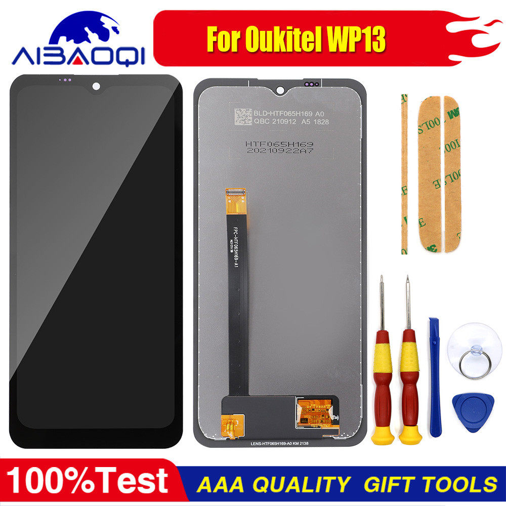 100% New Original For OUKITEL WP13 WP15S splay Tou Screen gitizer Assembly Oukitel WP15 LCD Tou giti