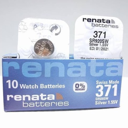 BATERAI RENATA SR920SW SR920 SR 920 SW 371 BATTERY BATRE RENATA 920