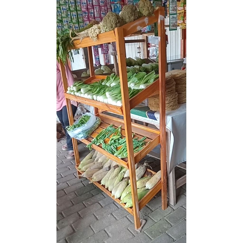 Rak Sayur rak display rak buah rak toko rak warung rak jualan sembako rak multifungsi rak serbaguna 