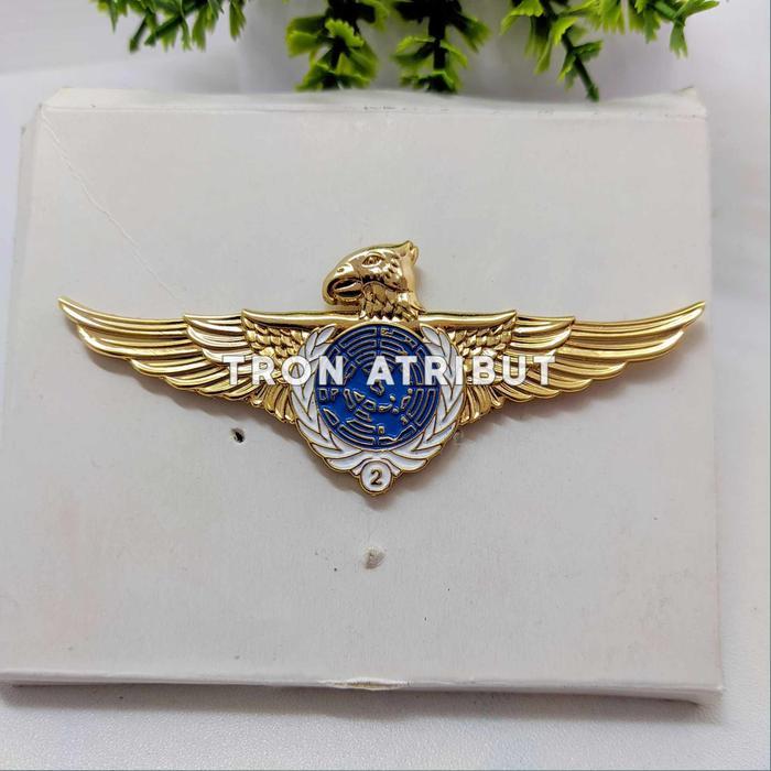 PIN BREVET WING GARUDA UN PREMIUM EXCLUSIVE Gold  sepuh emas