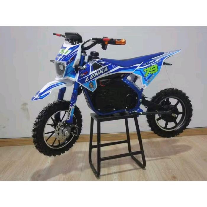 Mini Motor Trail Elektrik Listrik Lenka EMC 79Trail Electric E-MC 79 - biru