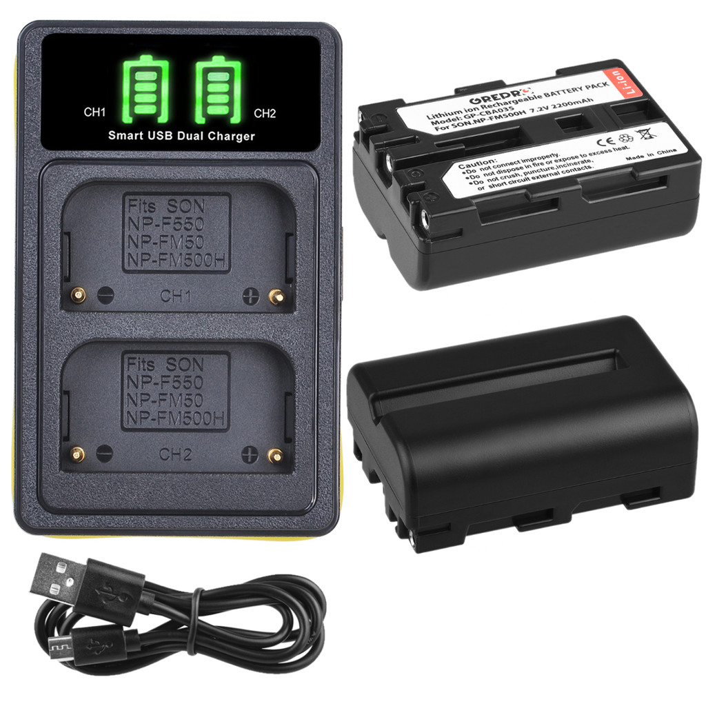 NP FM500H NP-FM500H Battery and Charger for Sony A58 A57 DSLR-A550 DSLR-A700 DSLR-A350 SLT-A77 SLT-A
