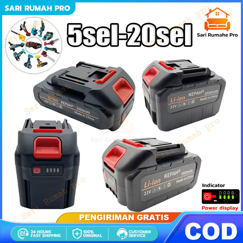MT-21V 5/10/20Sel 40000mah Bor Baterai Baterai 21VF Impact Bor Baterai 88VF Mesin Bor baterai Makita