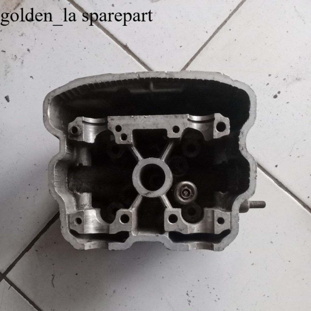 blok klep head Honda Sonic GTR  cbr LED kosongan bahan original copotan motor