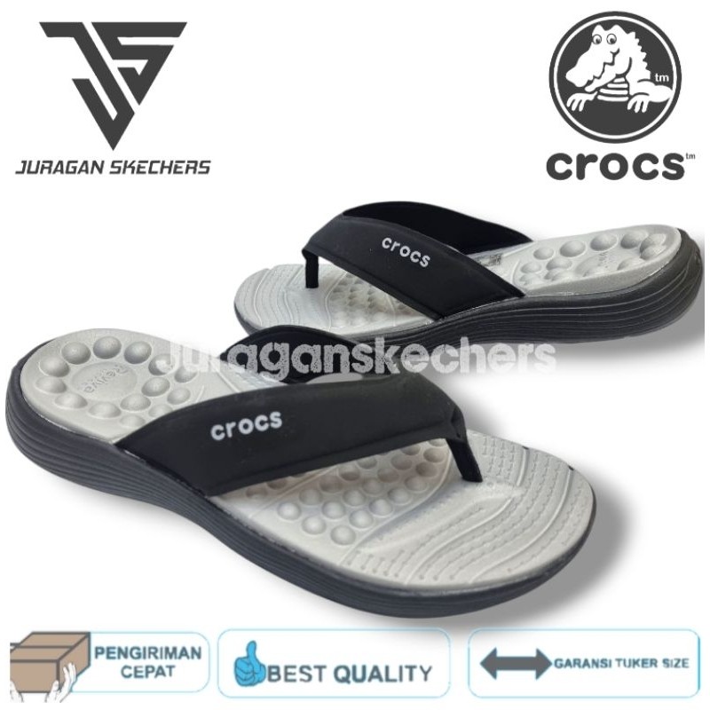CROCS REVIVA FLIP/SANDAL CROCS REVIVA FLIP/CROCS REVIVA JEPIT/CROCS JEPIT PRIA/SANDAL CROCS JEPIT PR